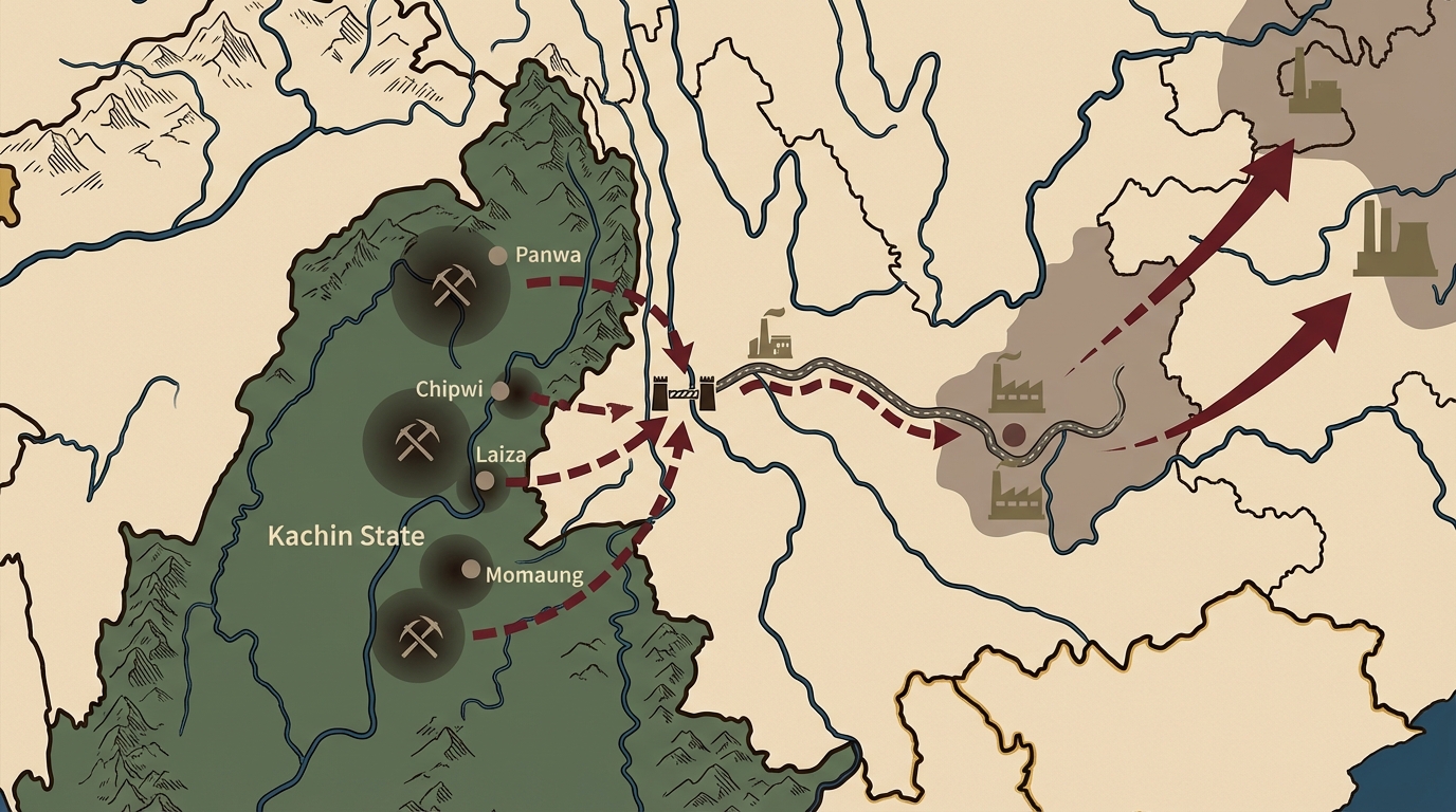 Myanmar’s rare earth dependency: china’s hidden supply chain: Latest Developments and Analysis