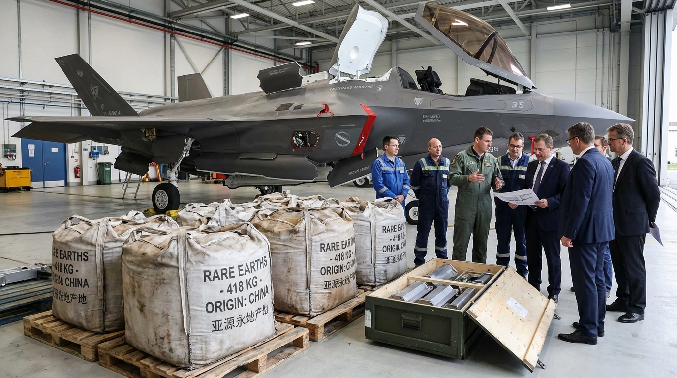 The f-35 problem: 418kg of chinese rare earths per fighter jet: Latest Developments and Analysis