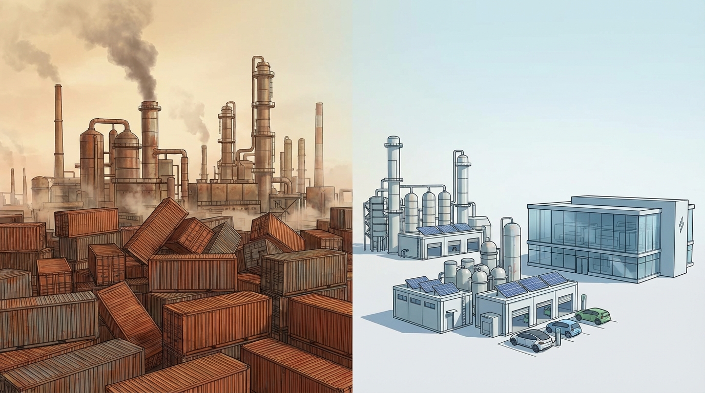 Contrasting cost and capacity between Chinese and IRA-compliant lithium supply chains.